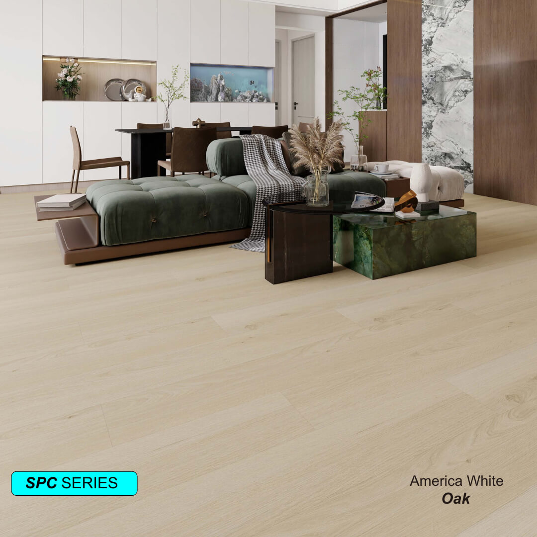 America White Oak SPC Rigid Core Flooring Waterproof Luxury Vinyl - Image 2