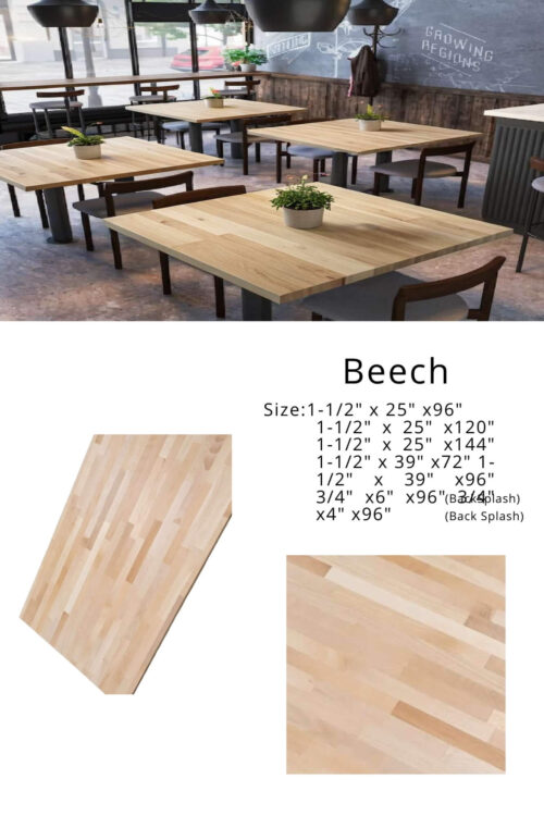 Beech Butcher Block CounterTop