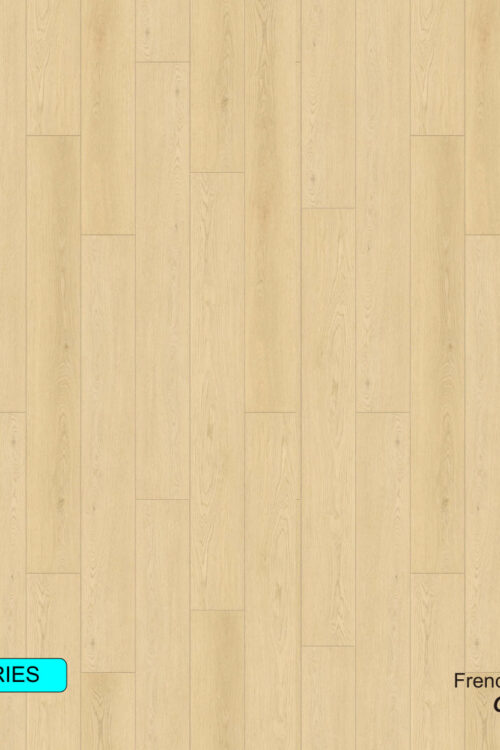 French Beige Oak SPC Rigid Core Flooring Waterproof Luxury Vinyl